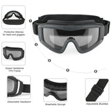 Yoziss Airsoft Goggles Anti Fog Tactical Shooting Glasses