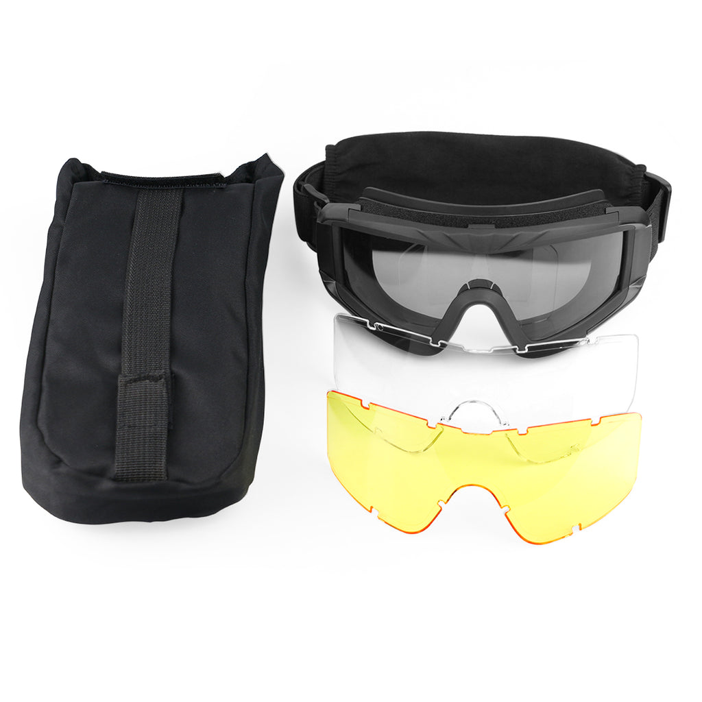 Yoziss Airsoft Goggles Anti Fog Tactical Shooting Glasses
