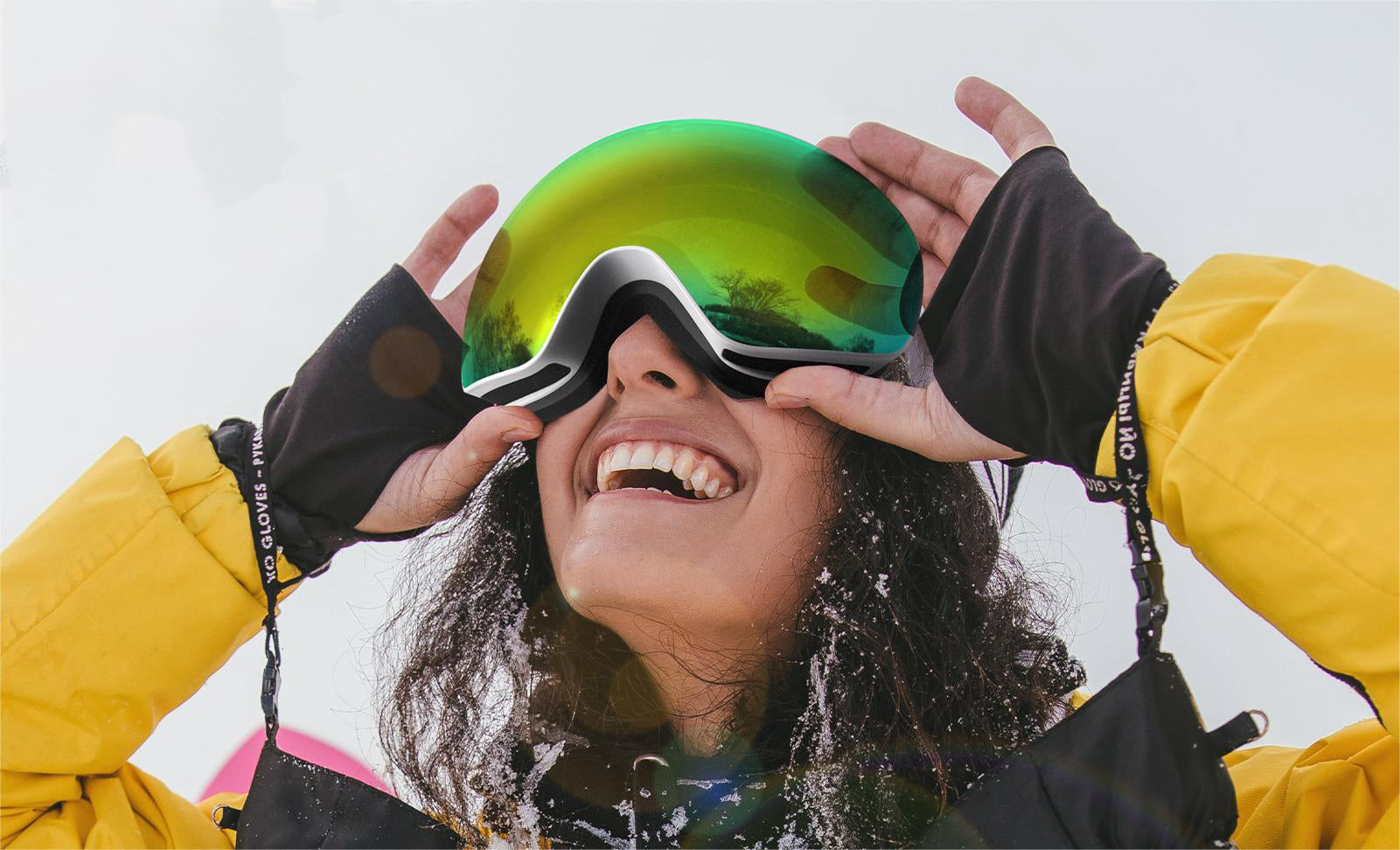 Giro Axis Gafas de esquí Gafas de snowboard para hombre Correa negra mono  con lentes Vivid OnyxVivid Infrared – Yaxa Colombia