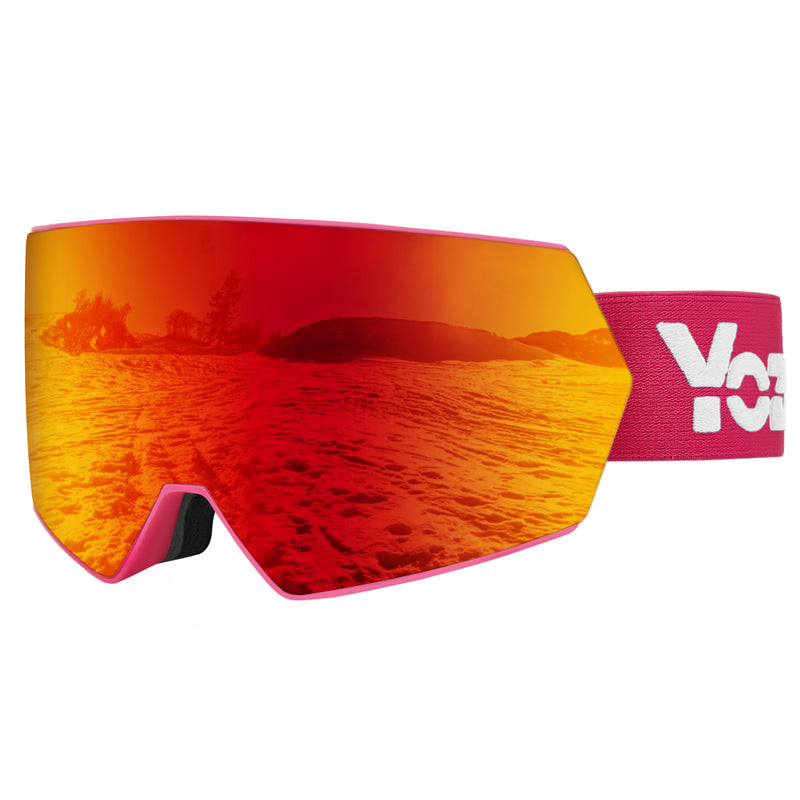 SG75-R Kids OTG Ski Snowboard Goggles