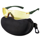 SSG99 Shooting Glasses with Zip Storage Bag