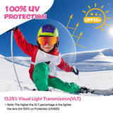 Yoziss Kids OTG Ski Snowboard Goggles Pink